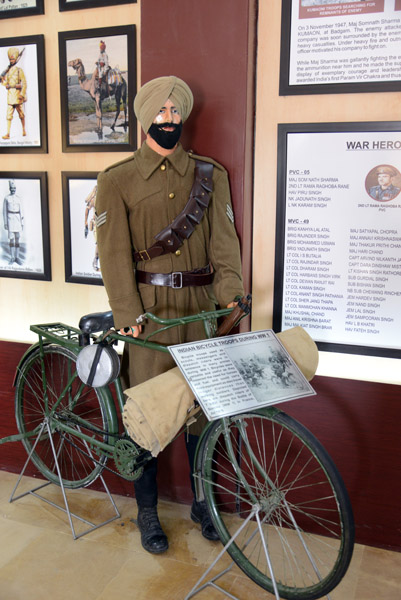 WWI Indian Bicycle Soldier (scouts and messengers)