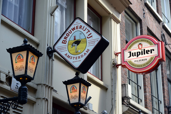 Het Elfde Gebod serving local beer from Brouwerij't IJ, Zeedijk, Amsterdam