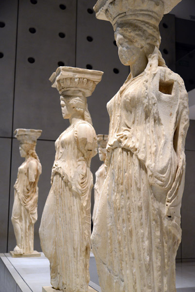 Karyatid columns of the Erechtheion