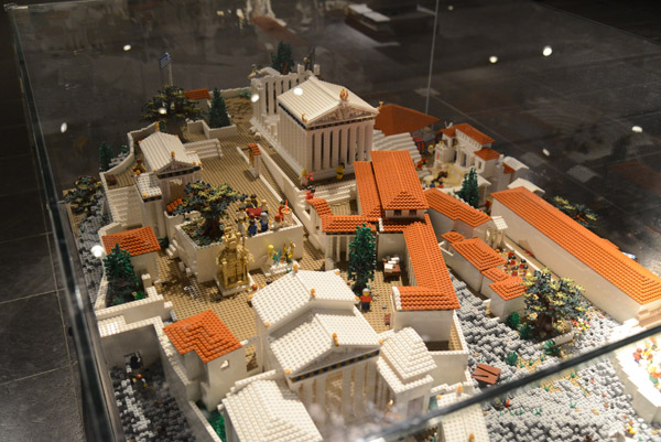 LEGO model of the Acropolis 
