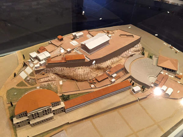 Model of the Acropolis, Athens