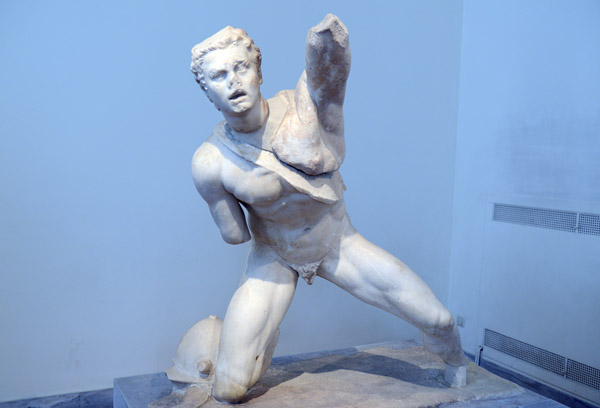 Fighting Gaul, Parian marble, Delos, ca 100 BC