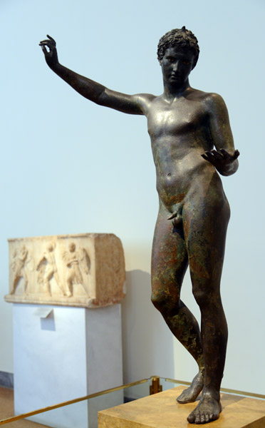 Young Athlete found in the sea off Marathon, ca 340-330 BC