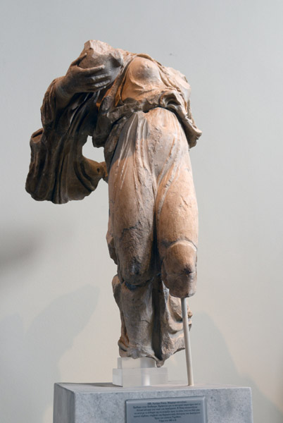 Nike, Pentelic marble, Epidauros, ca 380 BC