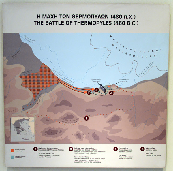 Battle of Thermopyles, 480 BC