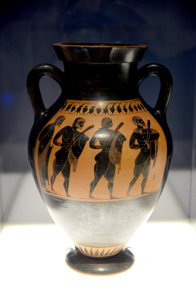 Black-figured amphora, Attica, 530-525 BC