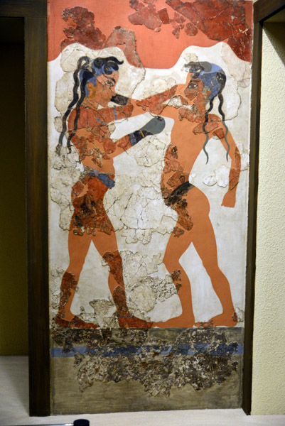 Boxing Children, Akrotiri, 1700 BC