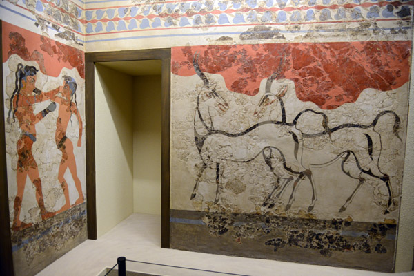The Antelopes Fresco, Akrotiri 