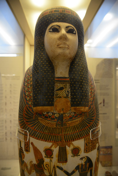 Mummy case of Djed-Aset-Ansankh, chanters of the god Amun