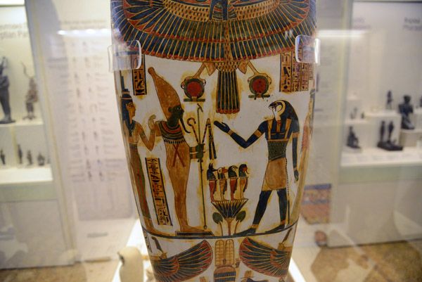Mummy case of Djed-Aset-Ansankh, chanters of the god Amun