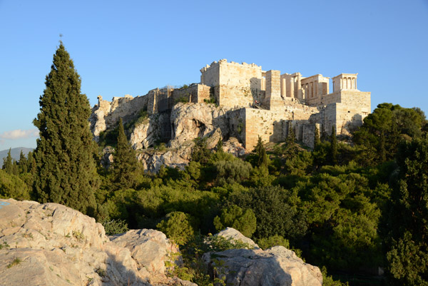 Acropolis of Athens from Areopagus Hill