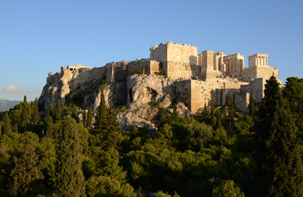 Athens Acropolis from Areopagus Hill