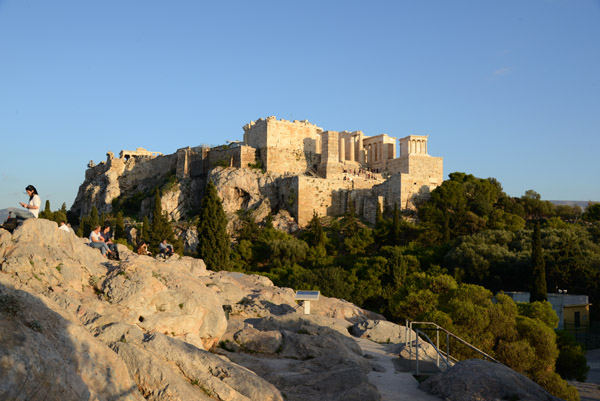 Athens Acropolis from Areopagus Hill