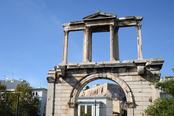 Hadrian's Arch, 131-132 AD