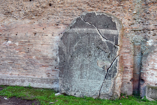 Mosaic remnants - Terme di Caracalla