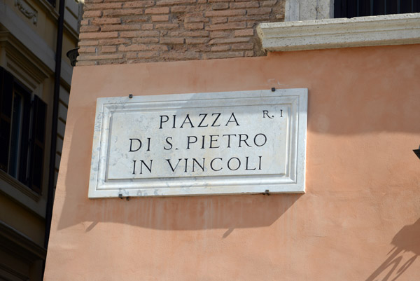 Piazza San Pietro in Vincoli - St. Peter in Chains