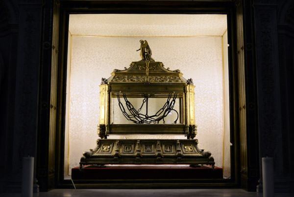 Reliquary containing the Chains of St. Peter