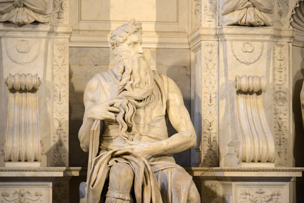 Michaelangelo's Moses, St. Peter in Chains