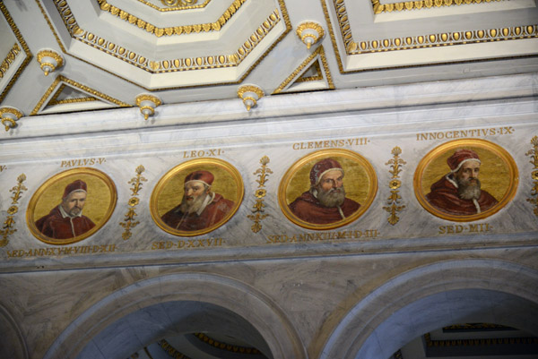 Popes Paul V, Leo XI, Clement VIII, Innocent IX