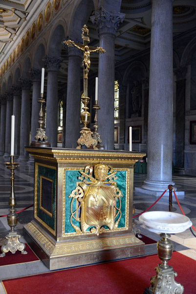 Altar of Pope Pius IX