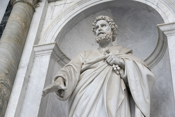 Sculpture of St. Peter, Basilica of St. Paul Outside the Walls
