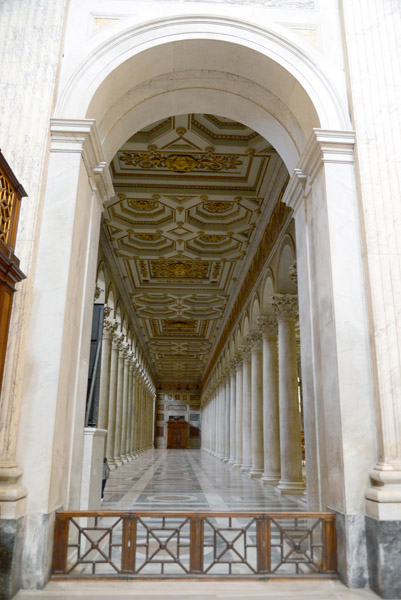 One of the 4 side aisles, Basilica of St. Paul
