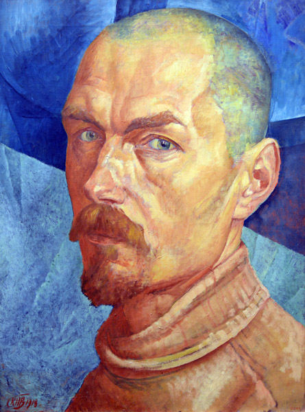 Kuzma Petrov-Vodkin, Self-Portrait, 1918