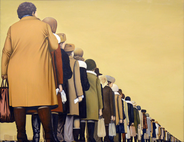 Alexei Sundukov, Queue, 1986