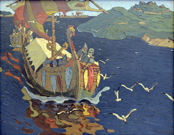 Nicholas Roerich, Guests, 1902