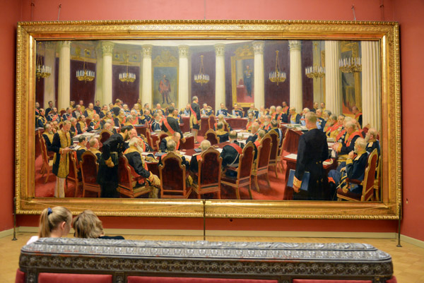 Ilya Repin, Ceremonial Sitting of the State Council on 7 May 1901 Marking the Centenary of its Foundation