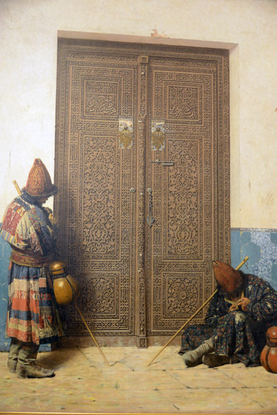 Vasily Vereshchagin, At the Entrance to the Mosque, 1873