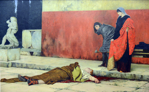 Vasily Smirnov, Nero's Death, 1888