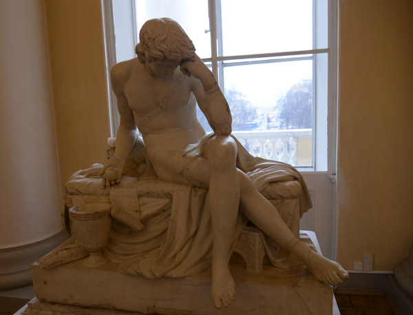 Mikhail Kozlovsky, Alexander the Great's Vigil, 1780