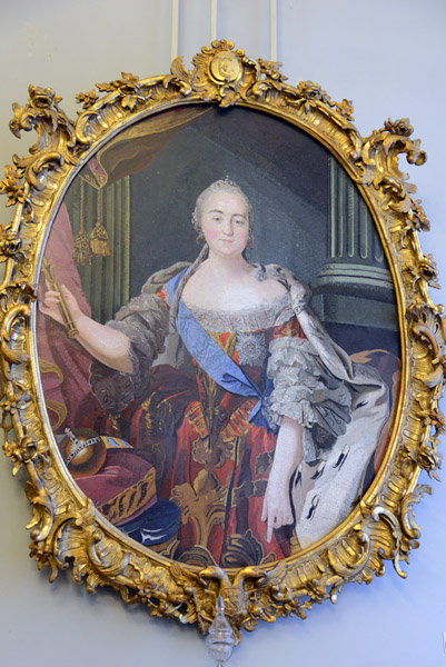 Mosaic Portrait of Elizaveta Petrovna, 18th C.
