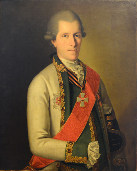 Karl Ludwig Christinecke, Portrait of Rear Admiral Samuel Grieg, 1775