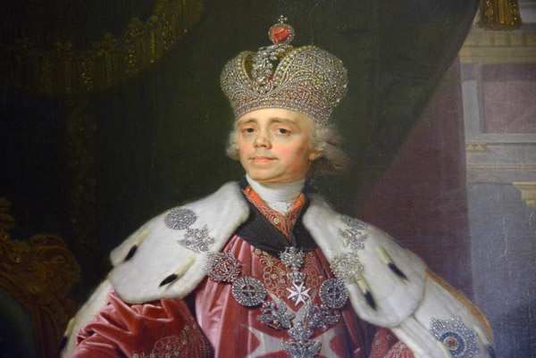 Vladimir Borovikovsky, Portrait of Paul I, 1800