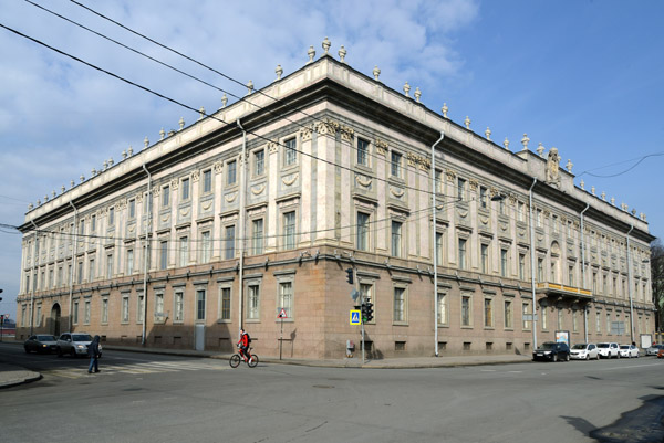 The Marble Palace was built by Count Grigory Orlov, 1768-1785