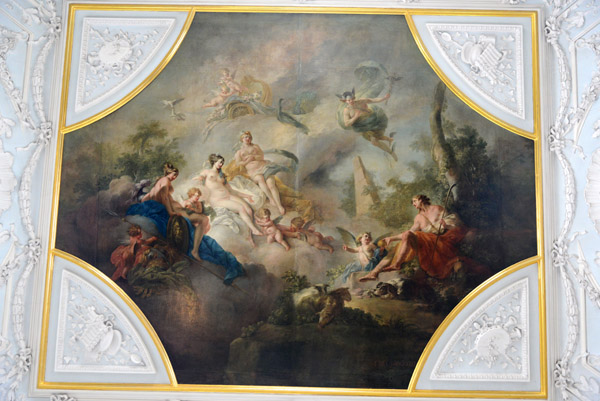 Ceiling painting of the main staircase