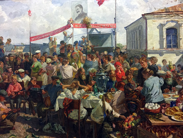 Arkady Plastov, Collective Farm Holiday, 1937