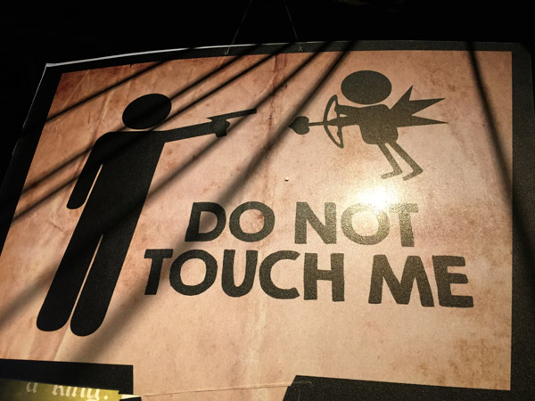 Do Not Touch Me - cupid stay away