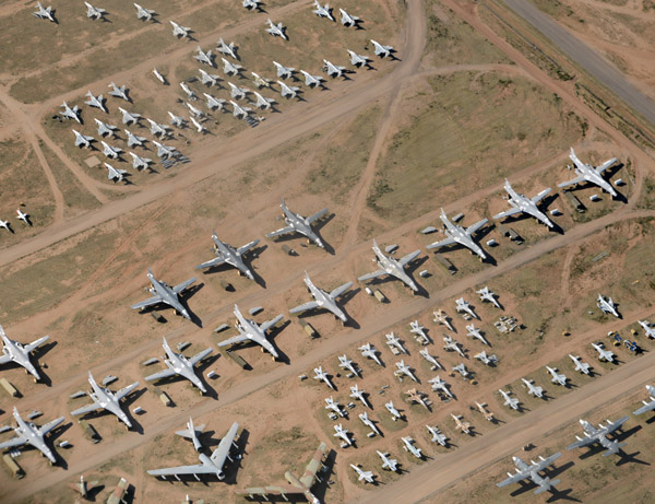 Davis-Monthan Air Force Base - the Boneyard