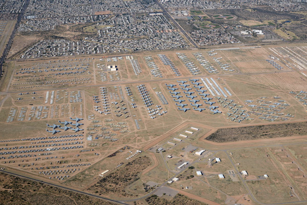 Davis-Monthan Air Force Base - the Boneyard