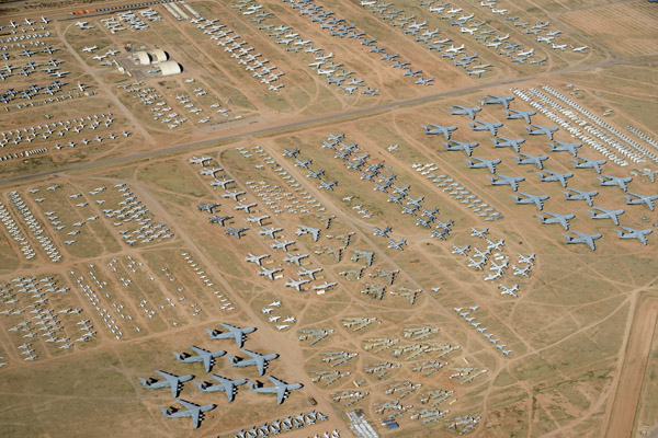 Davis-Monthan Air Force Base - the Boneyard