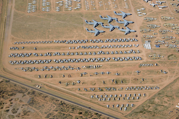 Davis-Monthan Air Force Base - the Boneyard