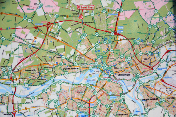 Arnhem - Fietsroutenetwerk Veluwe