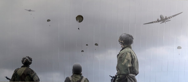 Airborne assault on the bridge at Arnhem, 17 September 1944