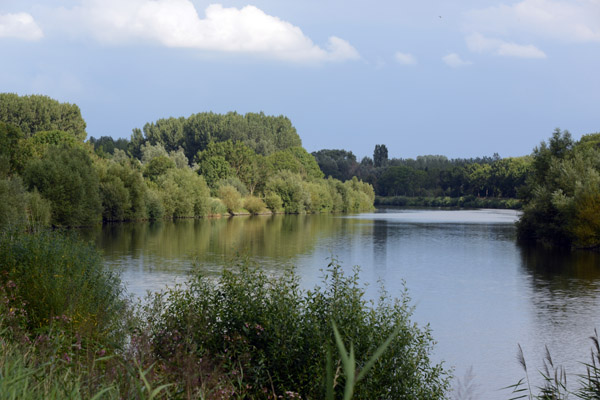 The Scheldt River south of Gent