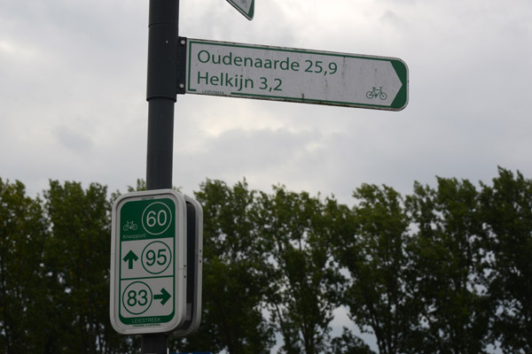 Cycling from Tournai to Gent via Oudenaarde