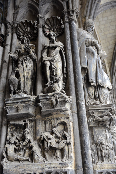 Sculptures, Cathedral of Notre Dame of Tournai