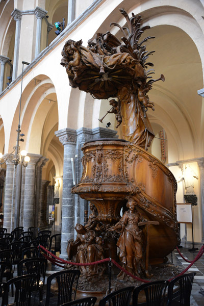 Pulpit, Tournai Cathedral